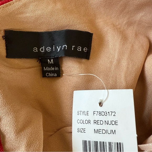 Adelyn Rae Krista High Low Lace Dress Size Medium NWT - Picture 6 of 7